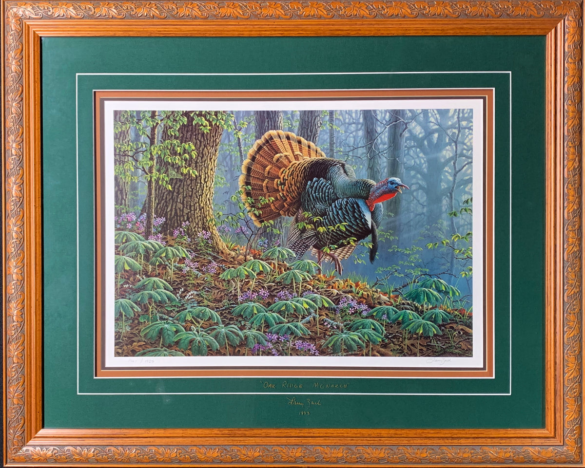 Oak Ridge Monarch - Wild Turkey – Larry Zach Wildlife Art