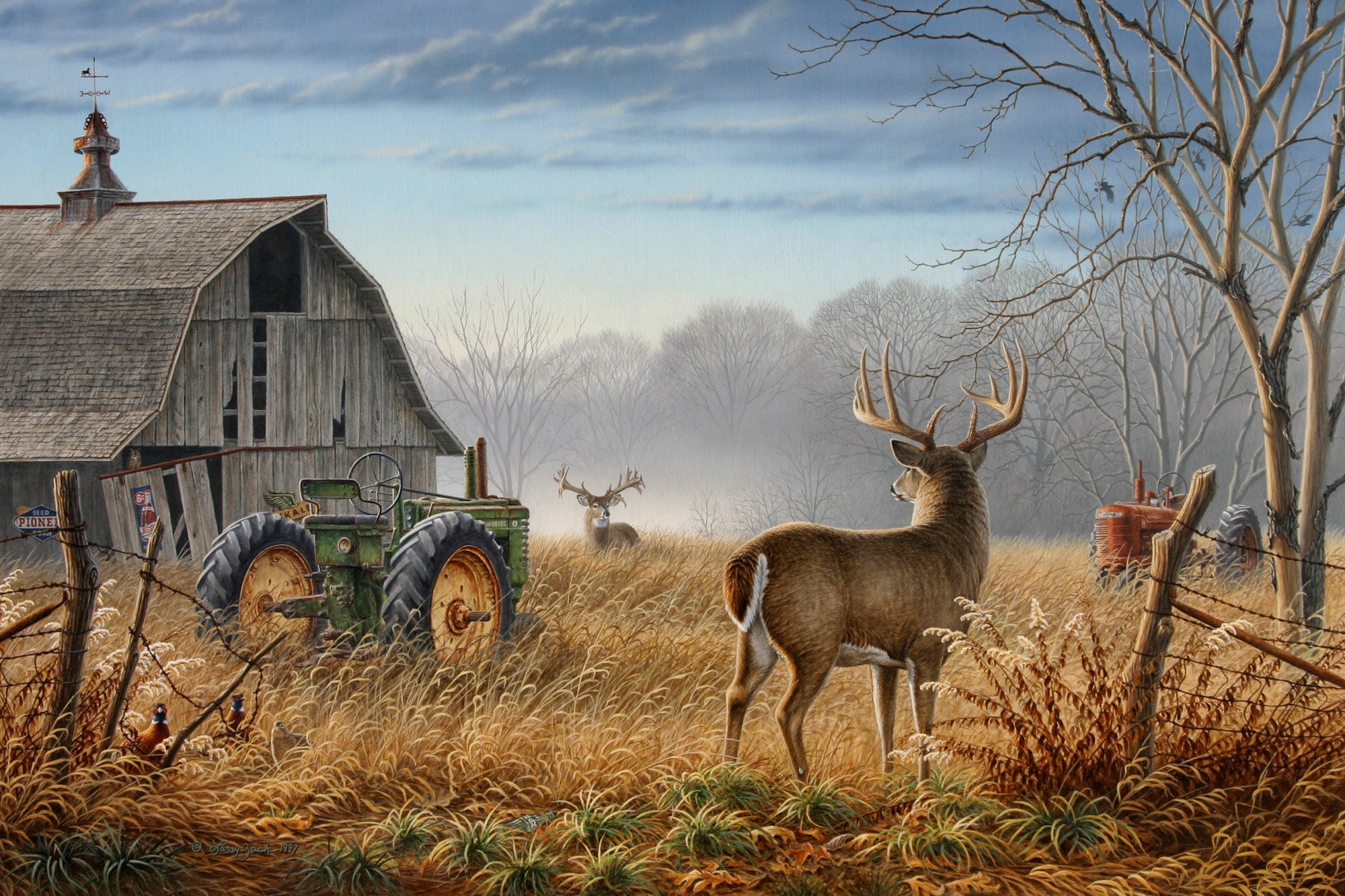 Larry Zach Wildlife Art - Home of renowned Iowa artist Larry