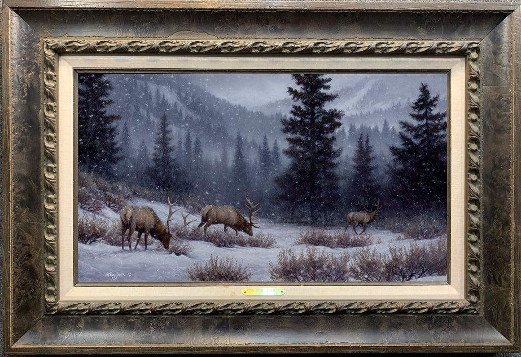Evening Solitude - Rocky Mountain Elk (Original)