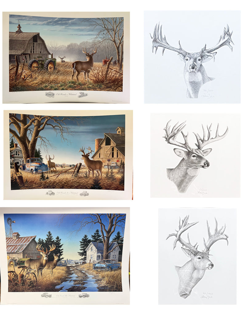 Old Rivals I Larry Zach Wildlife Art