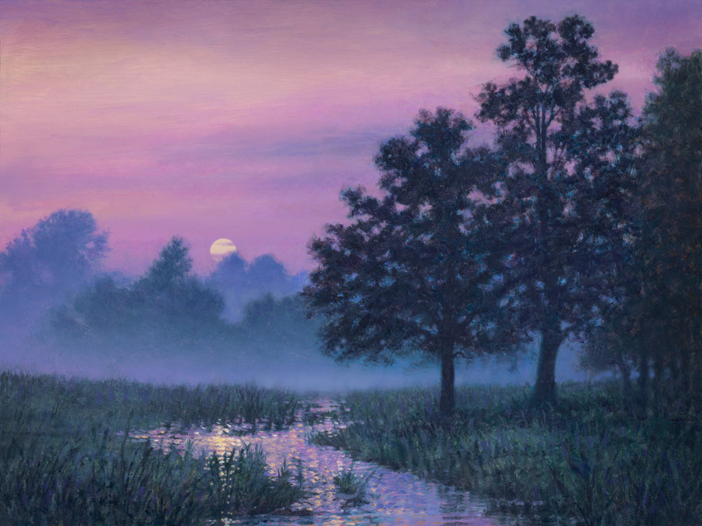 Unframed Evening Glow in the Heartland