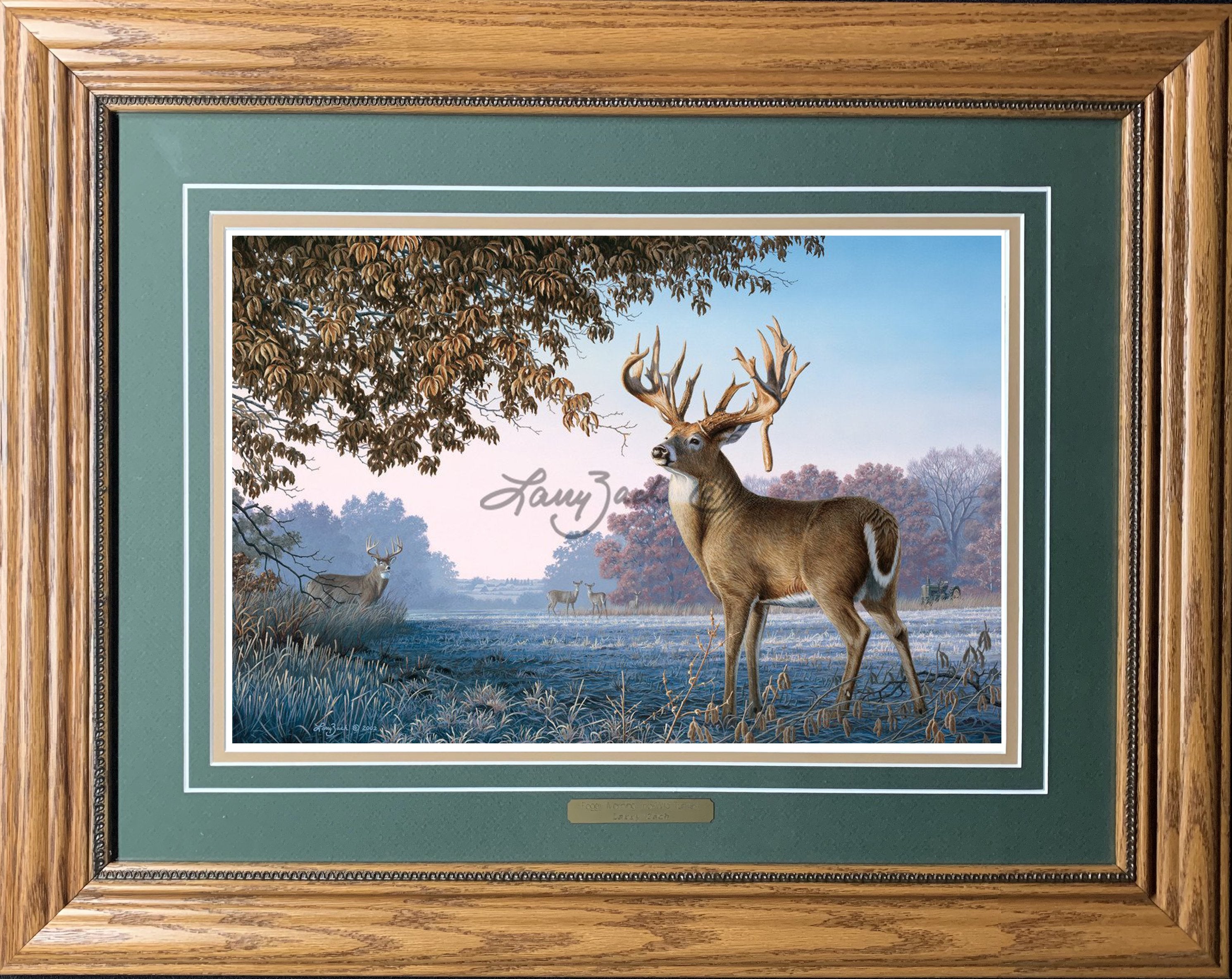 Big Country Bucks – Larry Zach Wildlife Art
