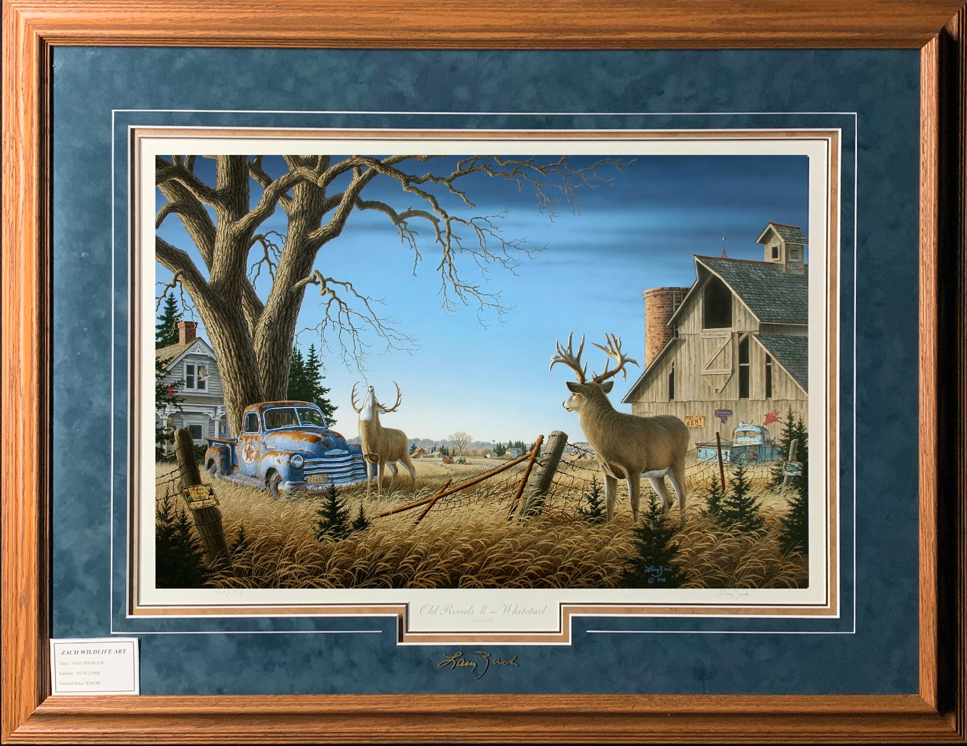 Secondary Market Limited Edition Paper #912 Framed