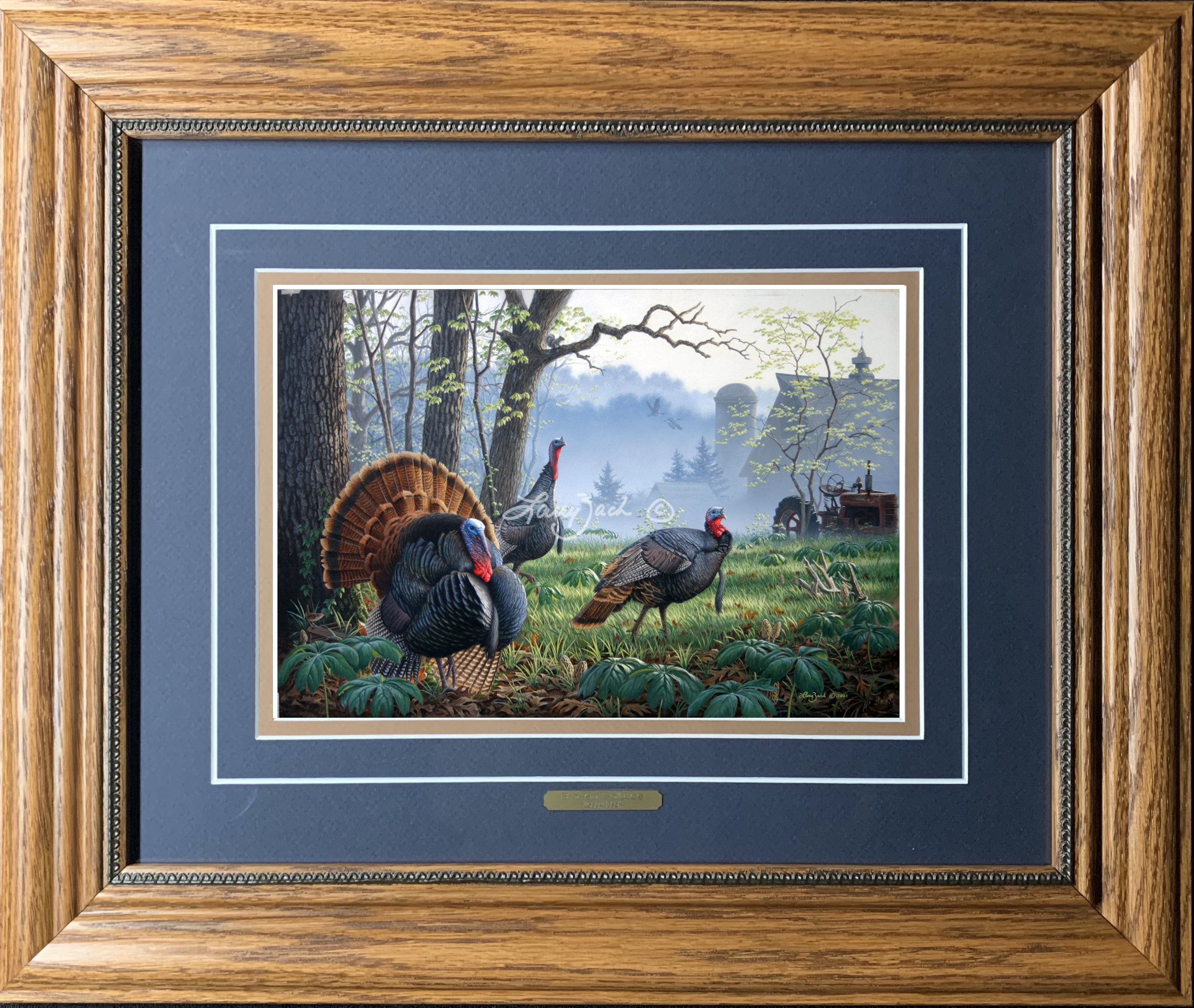 Open Edition Decorator/Encore Paper Framing Navy Combo