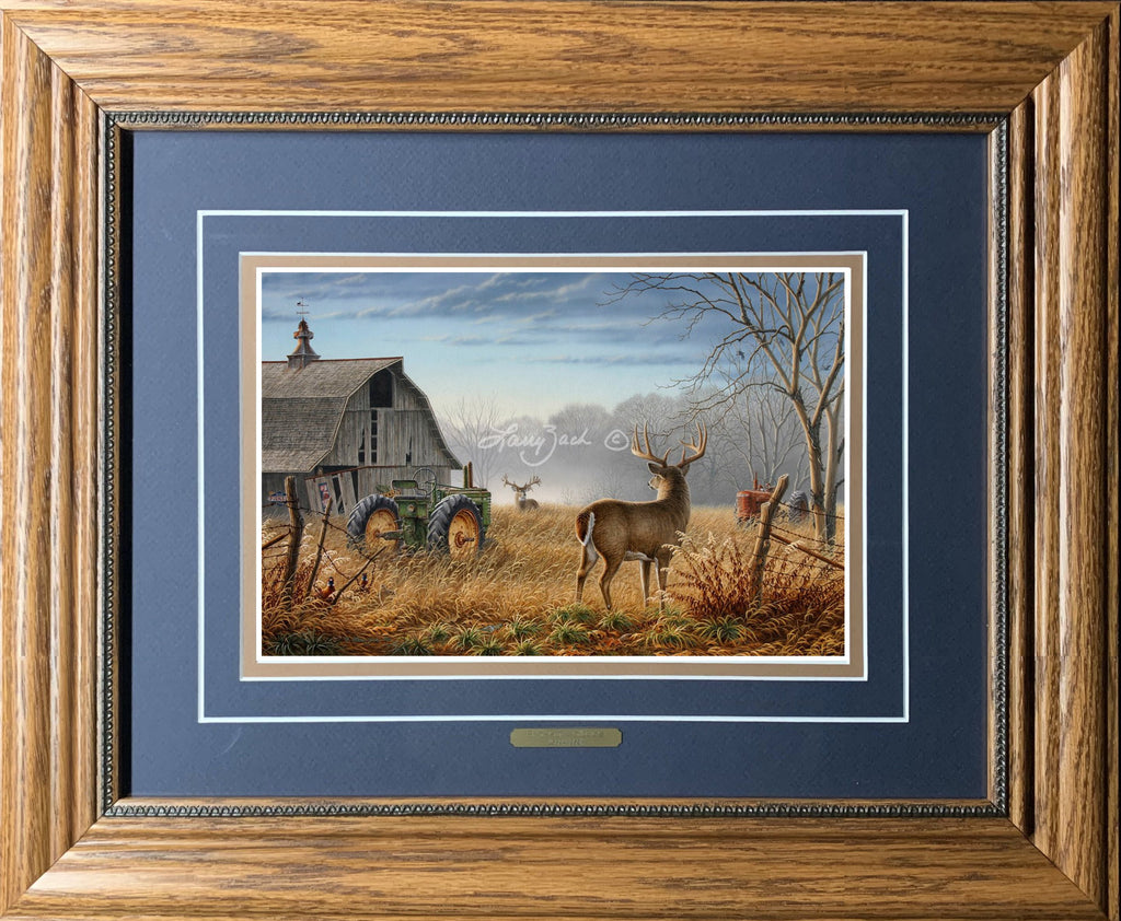 Old Rivals I Larry Zach Wildlife Art