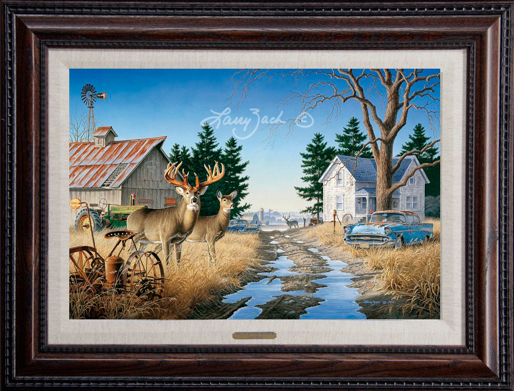 Old Rivals III – Larry Zach Wildlife Art