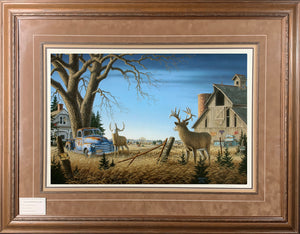 Secondary Market Limited Edition Paper #1551 Framed