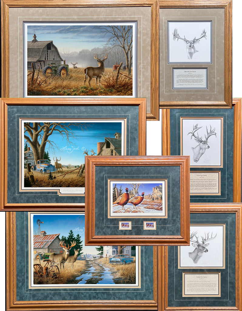 Old Rivals I Larry Zach Wildlife Art