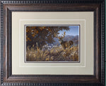Open Edition Decorator Paper Print Framing Tan Combo