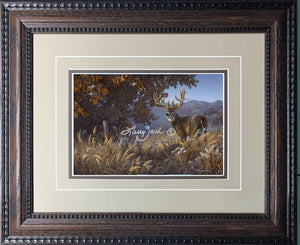 Open Edition Decorator Paper Print Framing Tan Combo