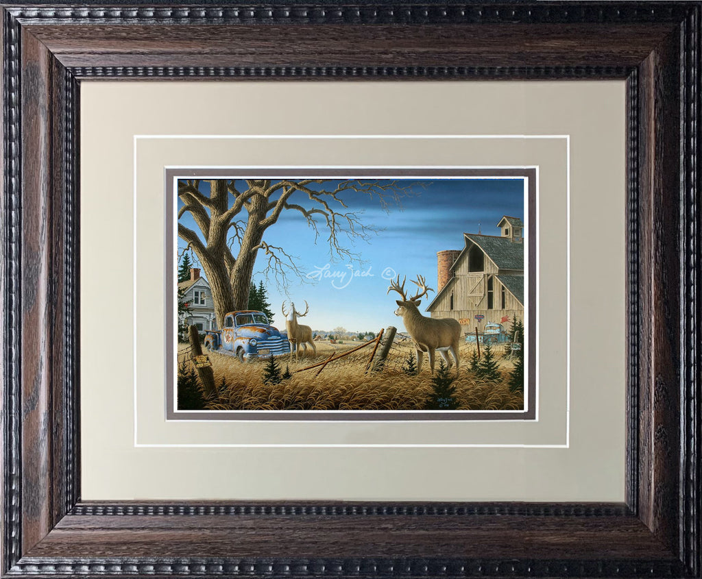 Old Rivals II – Larry Zach Wildlife Art