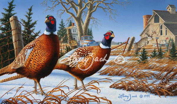 ✨️【希少】ELF SACK 絵画デザインオーバーサイズジャケット ✨️ Broken Solitude - Whitetail – Larry Zach Wildlife Art