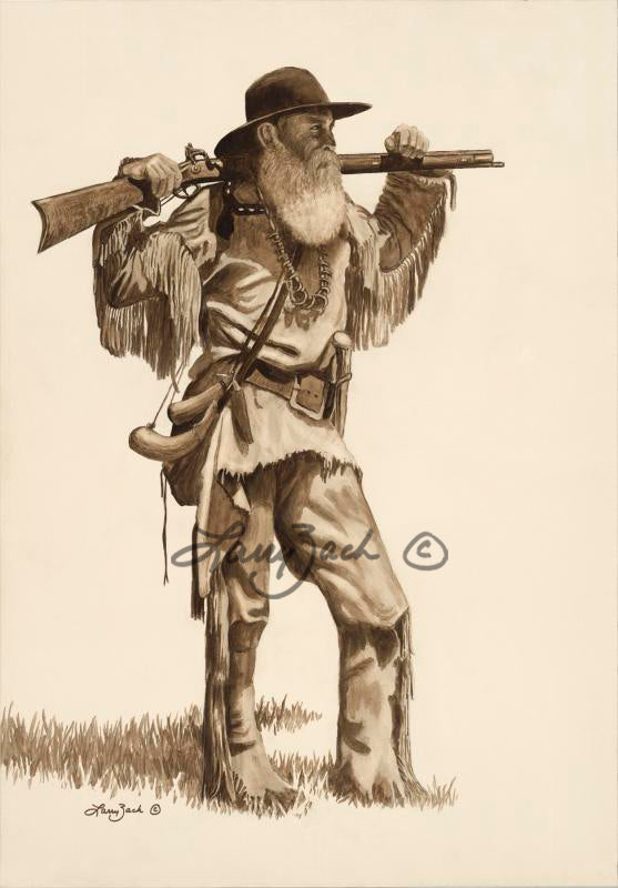 Mountain Man Standing